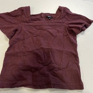 Madewell Small Linen top